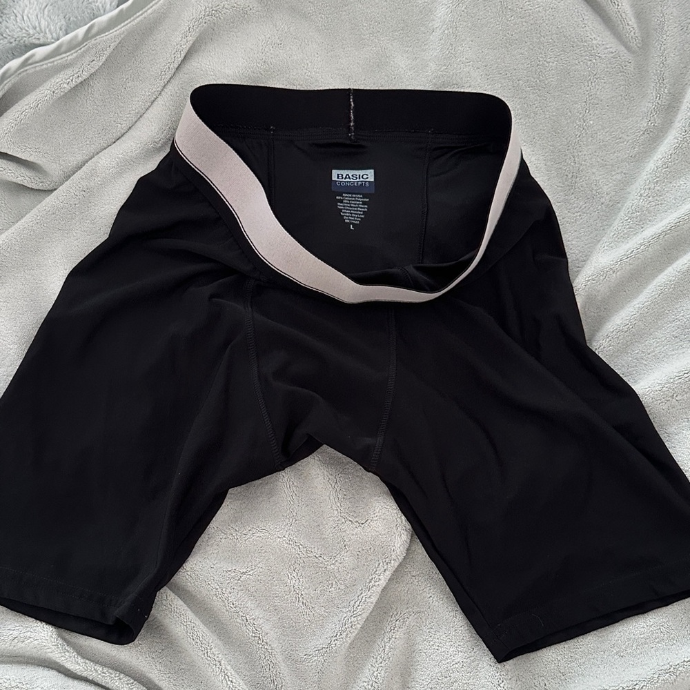 Black Men's Boxer Briefs